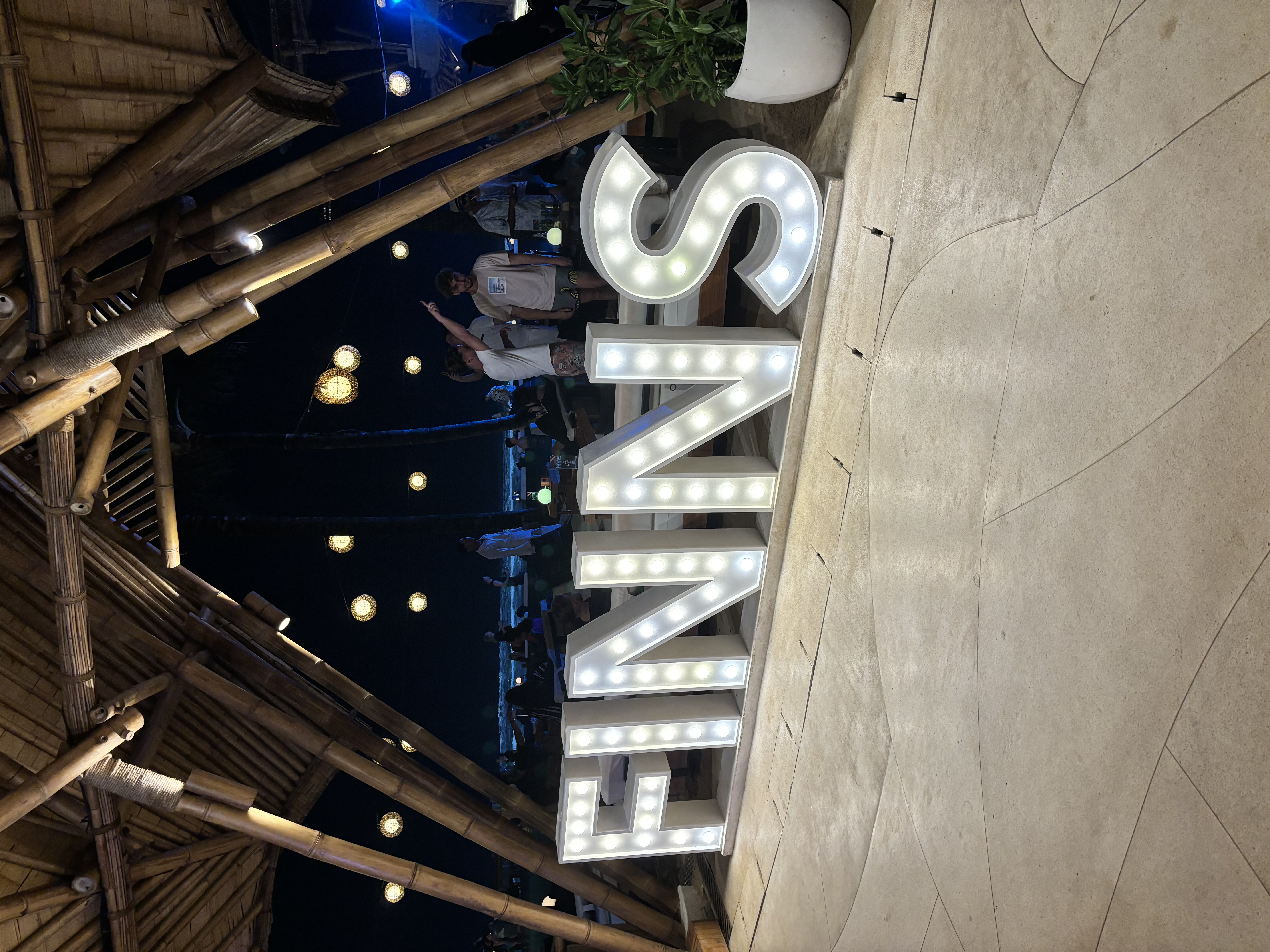 Finns Beach Club nightlife where tradies can party without missing business calls