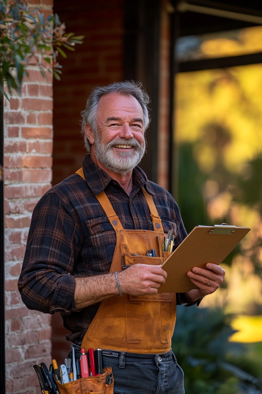 Professional handyman providing excellent customer service and communication while completing home repairs
